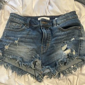 Jean shorts